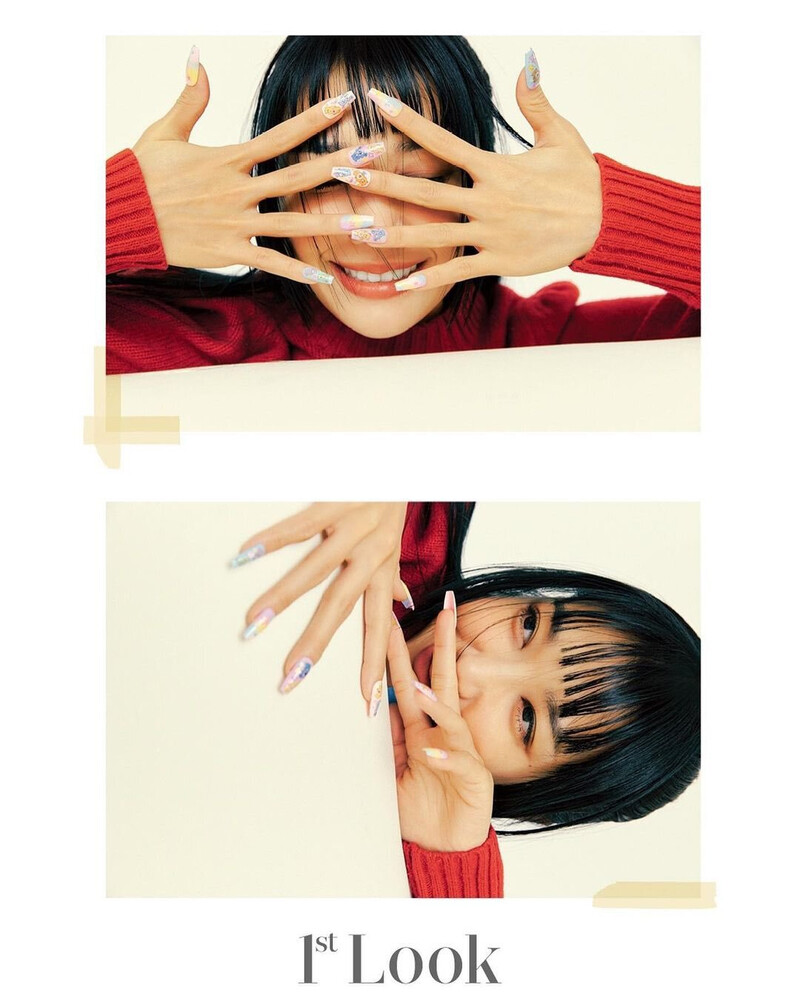 Apink's EUNJI, Secret's SUNHWA & Actress Lee Sunbin for '1st Look magazine Vol.250' December 2022 documents 7