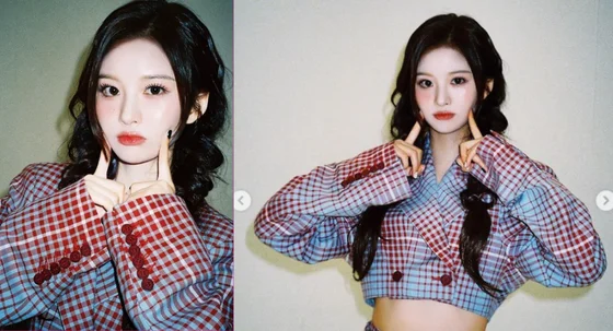 NMIXX Sullyoon’s Makeup Artist Under Fire for Making the Idol Look Like a Ghost in Her “Funky Glitter Christmas” Concept Photo