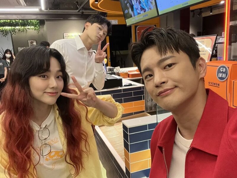 220704 Seo In Guk Instagram Update with Kang Mina and documents 3