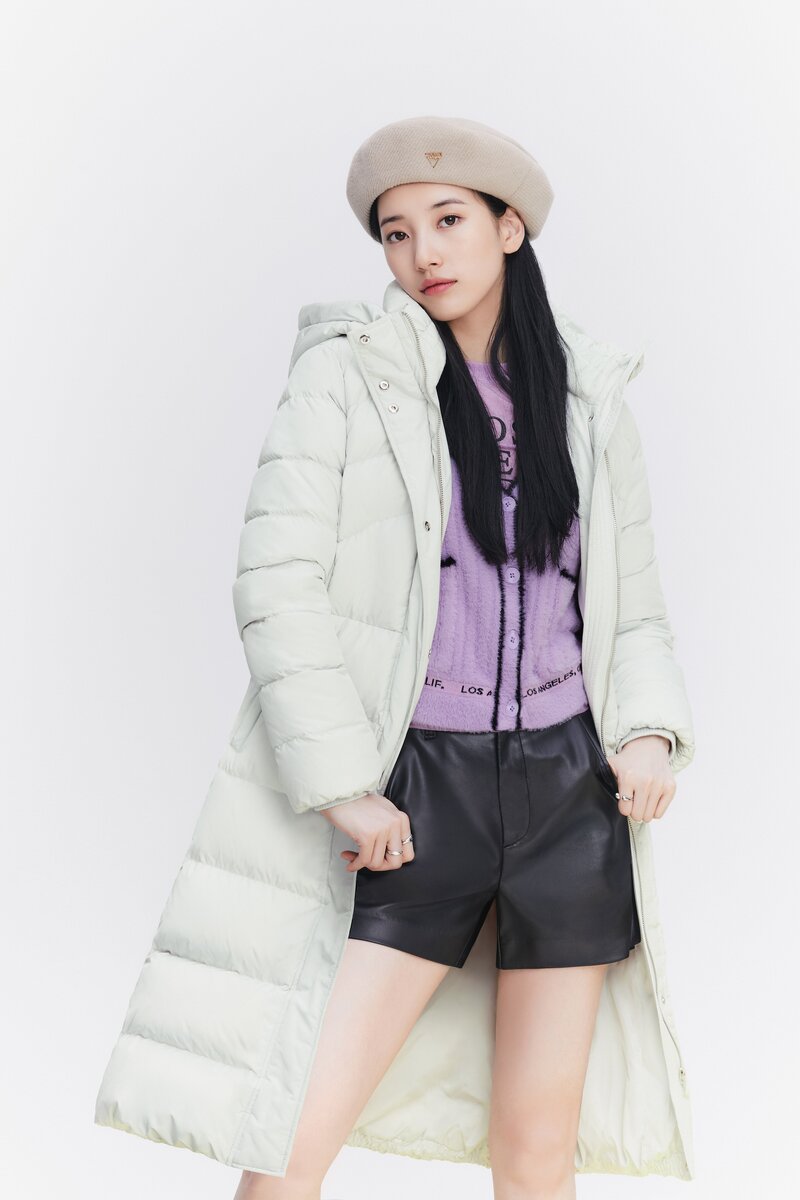 Bae Suzy for GUESS 2022 FW Collection documents 14