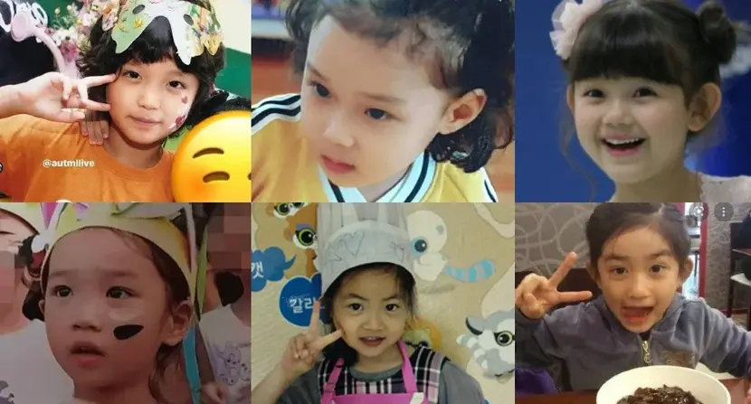 A Compilation of Female Idols' Childhood Photos Become a Hot Topic Among Korean Netizens