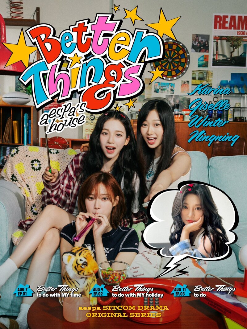 aespa - ‘Better Things’ Sitcom Poster documents 1