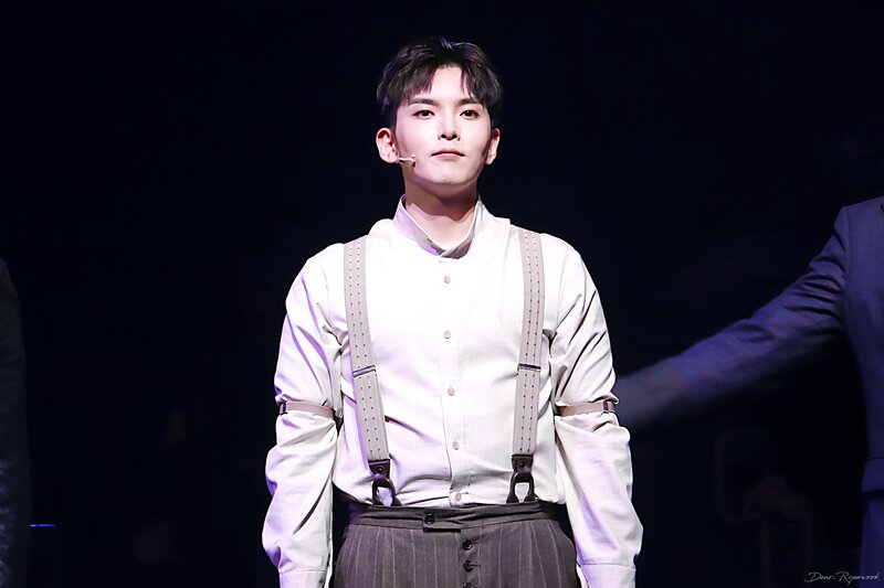 200818 Ryeowook at 'Sonata Of a Flame' Musical documents 1