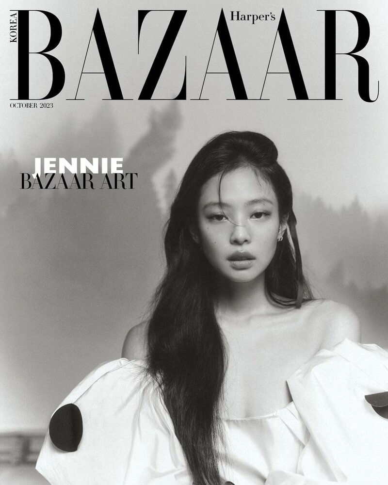 BLACKPINK Jennie x Jacquemus for Harper’s Bazaar Korea October 2023 ...