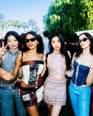 240415 maxamillionpolo Instagram Update with Yoonchae, Lara, Sophia and Megan