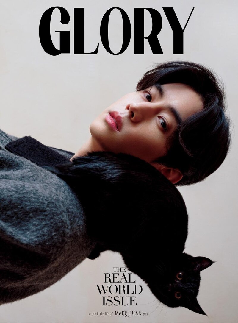 Mark Tuan for Glory Magazine March 2024 Cover documents 2