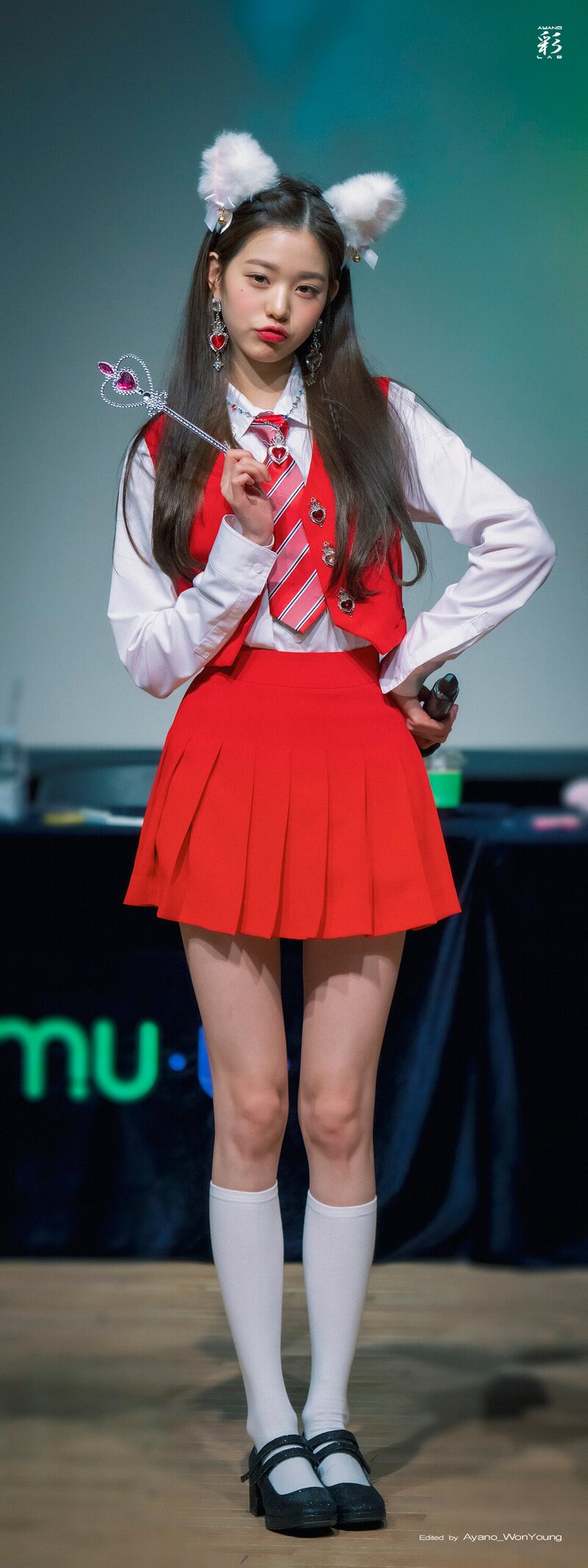 220501 IVE Wonyoung - WITHMUU Fansign documents 7
