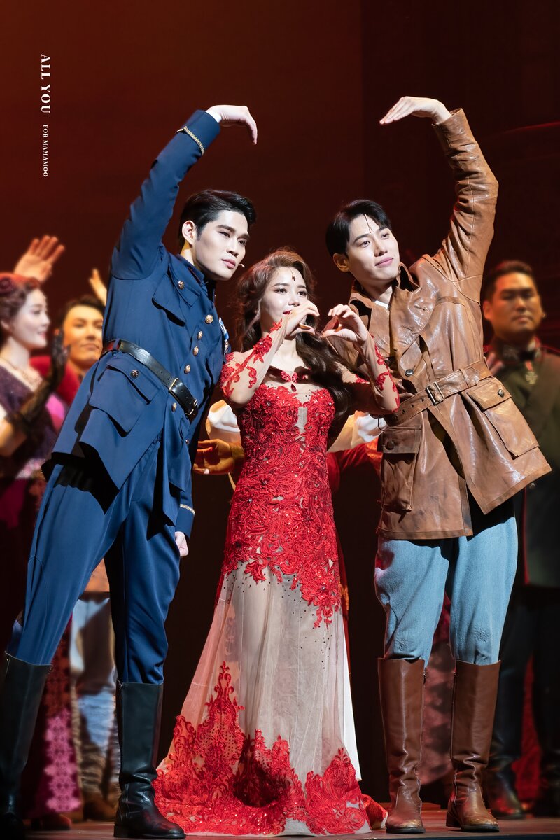 220708 Solar, Paul Kim & Kim Sung Sik - 'Mata Hari' Musical Curtain Call documents 2