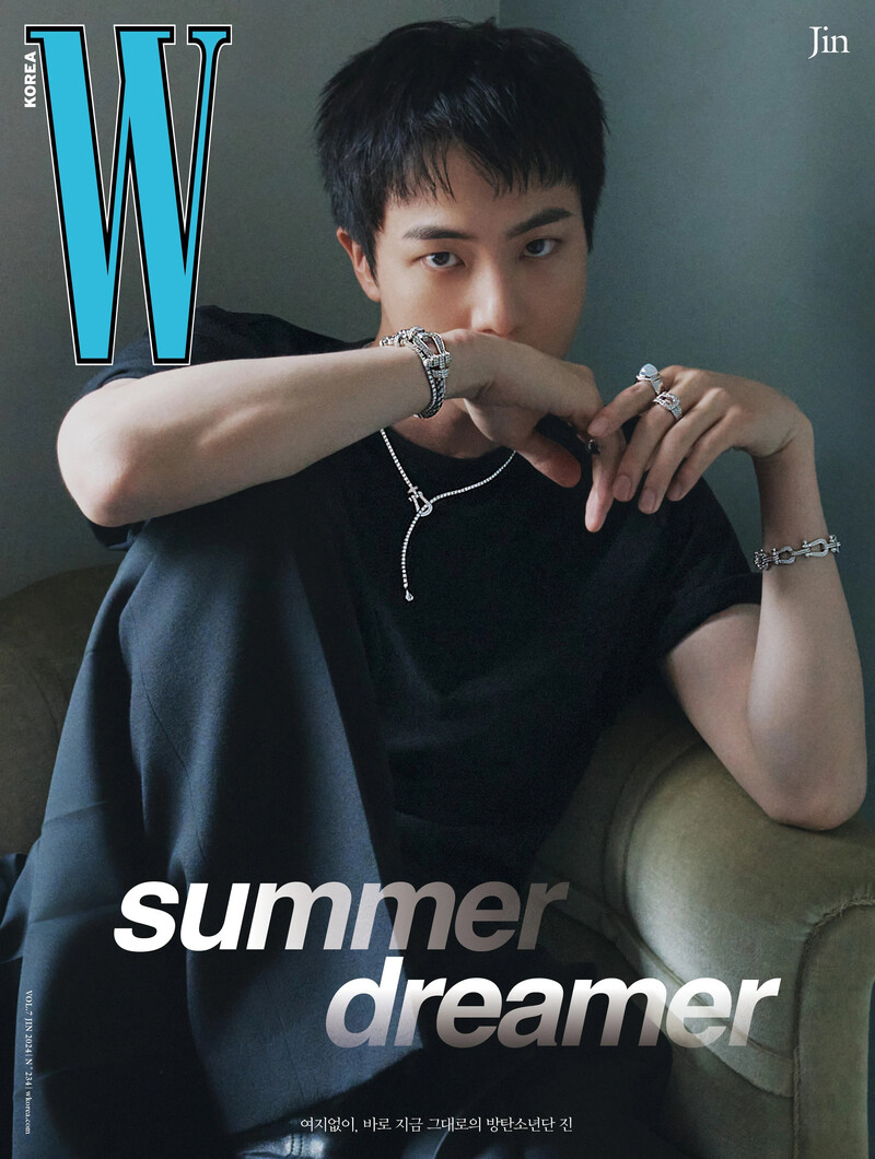 Jin for W Korea Vol. 7 July 2024 Issue documents 1