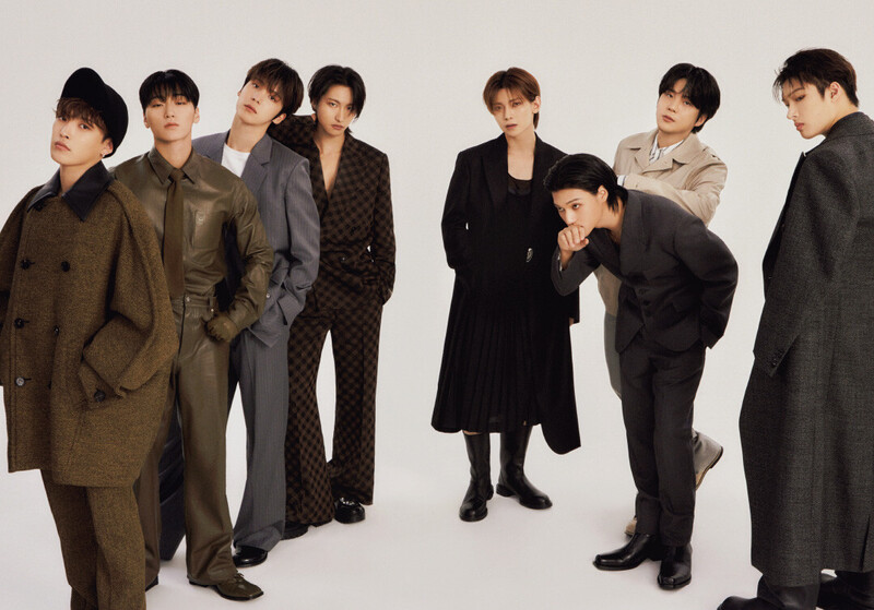 ATEEZ for Numero Tokyo November 2024 issue documents 1