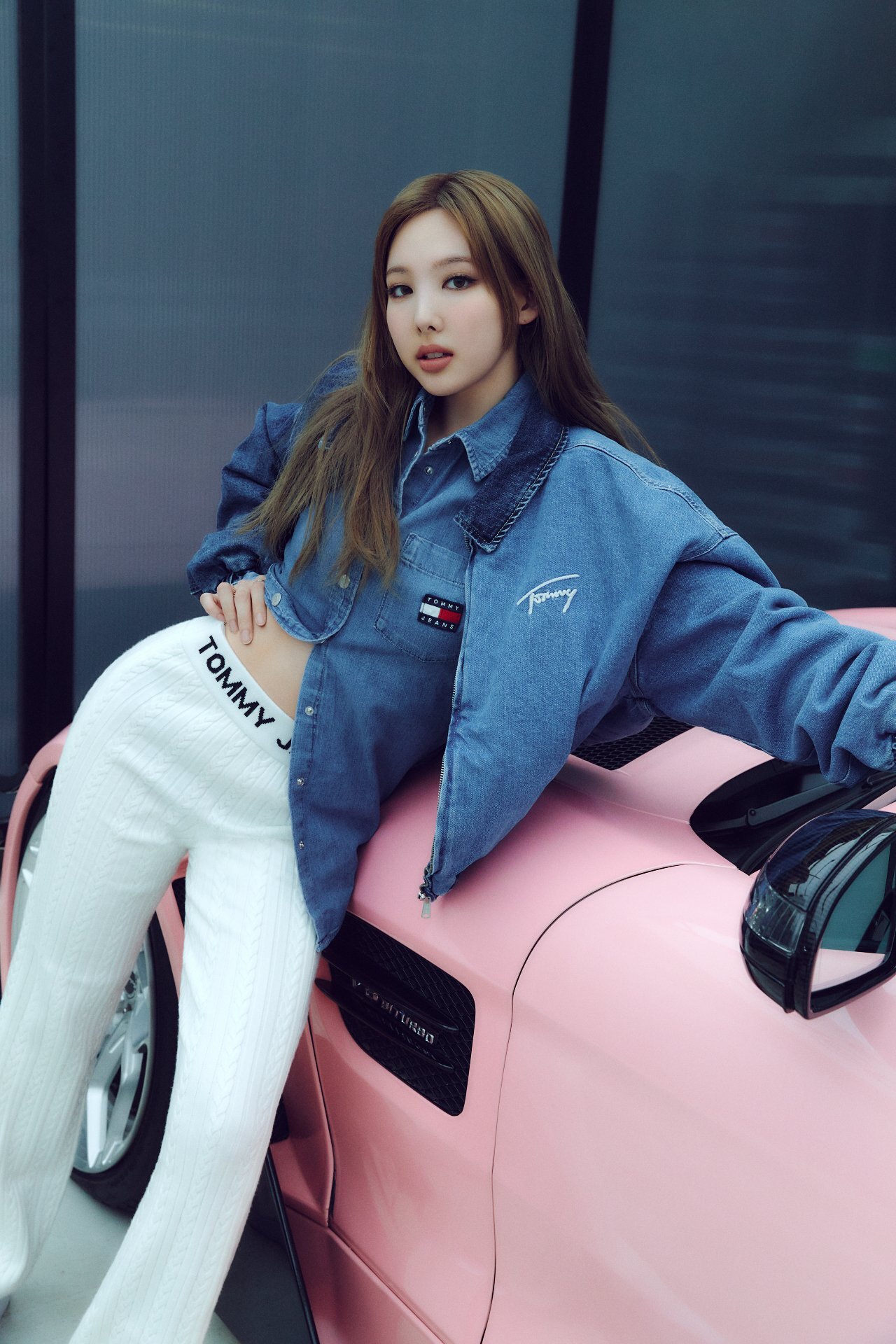 minaron on X: NAYEON IN THE DENIM BUTTERFLY TOP FOR STUDIO CHOOM   / X