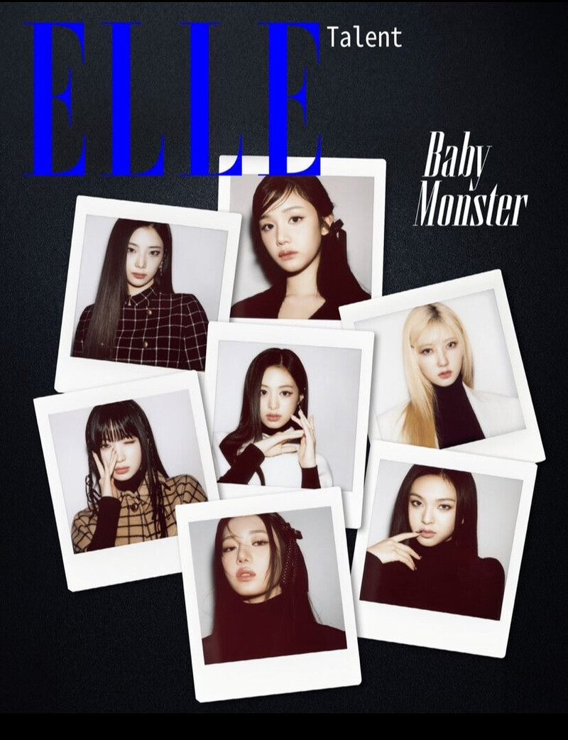 BABYMONSTER for ELLE Taiwan Digital [October 2024] documents 1