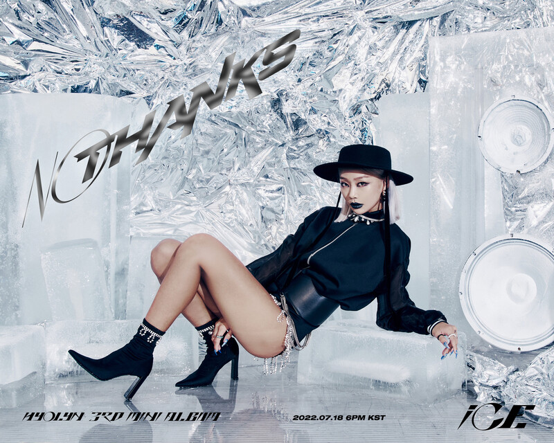 Hyolyn - Ice 3rd Mini Album teasers | kpopping