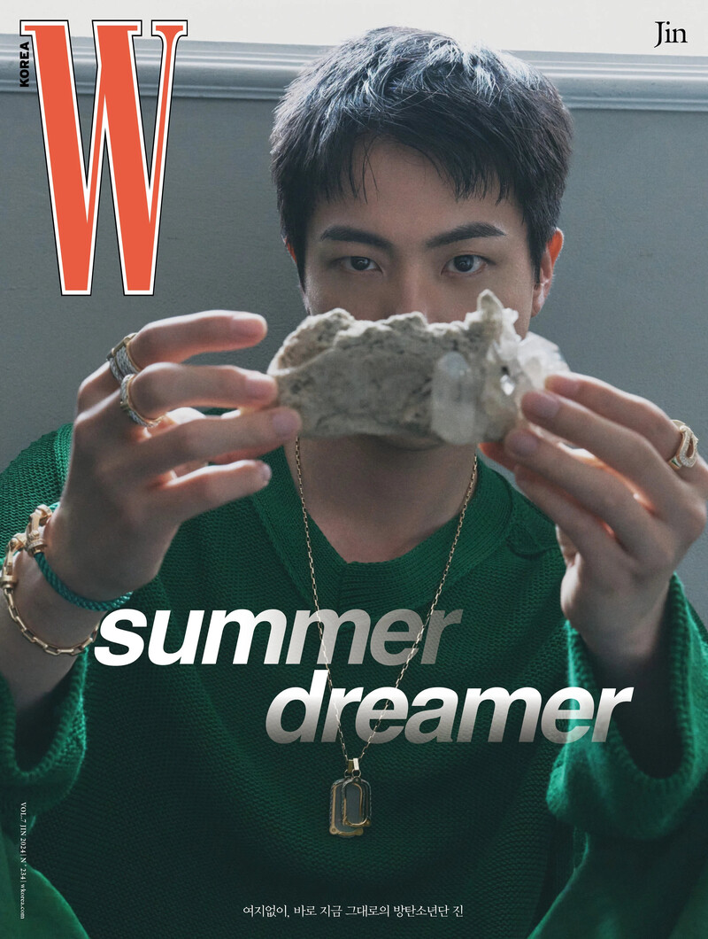 Jin for W Korea Vol. 7 July 2024 Issue documents 3