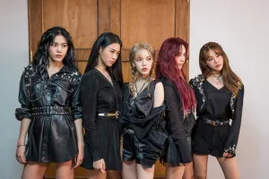 191126 FNC Naver Update - AOA "NEW MOON" Jacket Shooting Behind