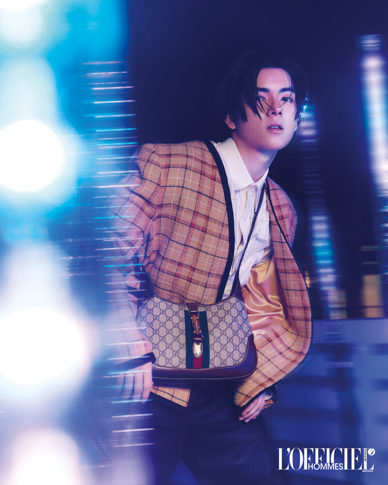 Yorch for L'Officiel Hommes Thailand x Gucci April 2023 Issue documents 5