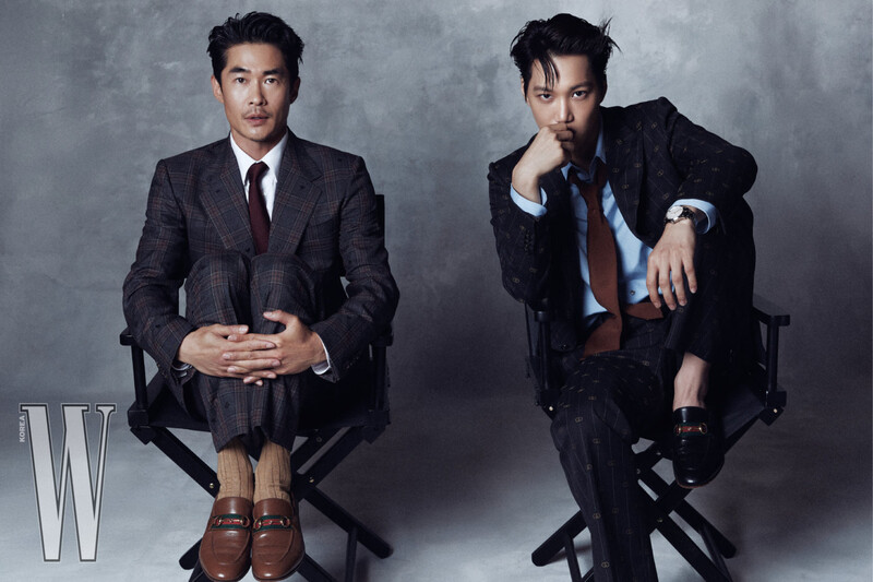 Bae Jeong Nam & Kai for W Korea 2021 July Issue documents 7