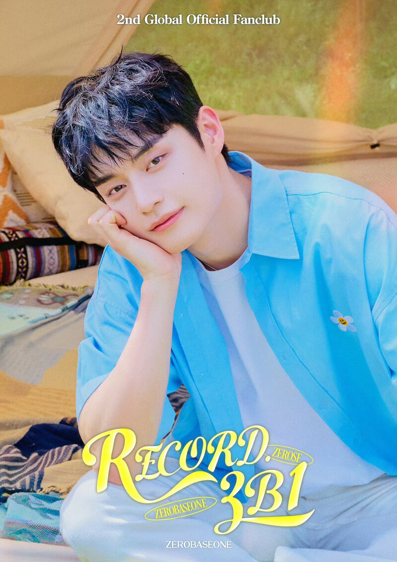 ZEROBASEONE 2nd global official fanclub 'Record.ZB1' concept photos documents 1