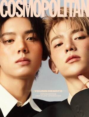 ZHANG HAO & HAN YUJIN for Cosmopolitan Korea April 2024
