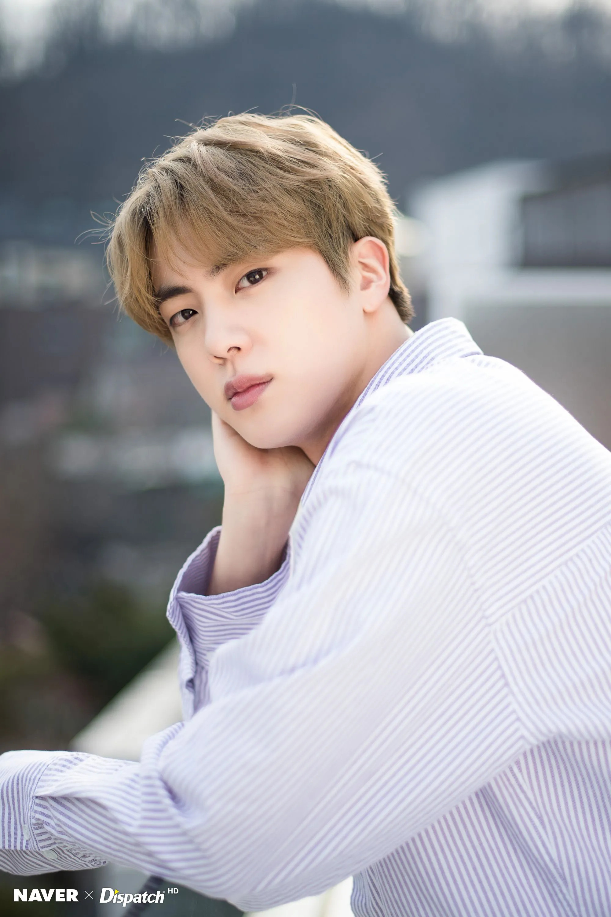 BTS' Jin - White Day special photo shoot by Naver x Dispatch