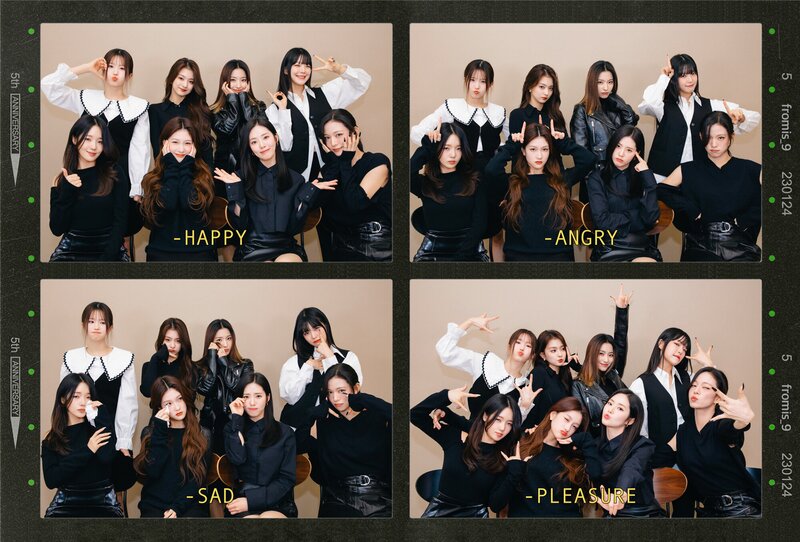 230124 fromis_9 Weverse - 5th Anniversary HAPPY fromis_9 DAY documents 4