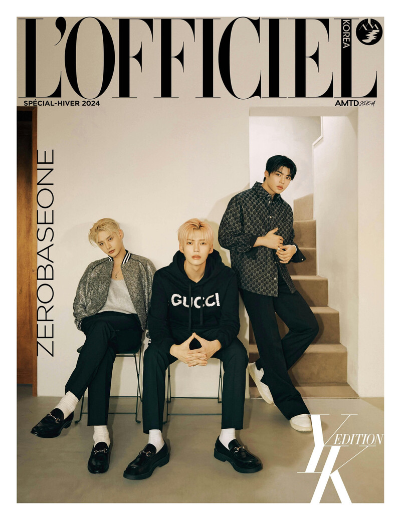 ZEROBASEONE for L'OFFICIEL Korea special winter and YK edition | 2024 documents 4