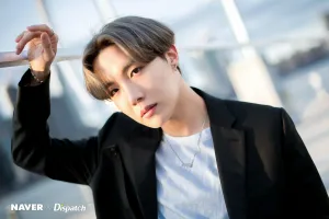 BTS' J-Hope at Brooklyn Bridge Park in New York by Naver x Dispatch