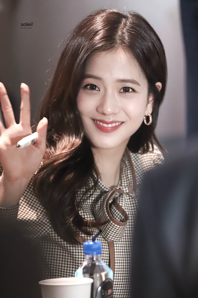 191012 BLACKPINK Jisoo - OLENS Fansign documents 2