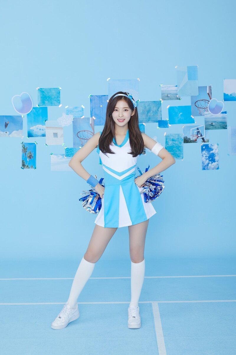 OH MY GIRL - Cute Concept 'Blizzard Blue' - Photoshoot by Universe documents 2
