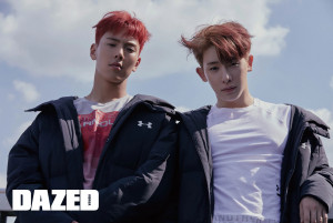 Shownu & Wonho for Dazed Korea 2018 October Issue