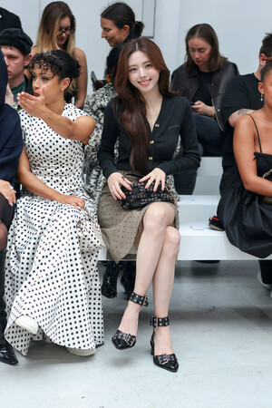 240924 - YUNA at Paris Fashion Week for GANNI Spring Summer 2025 Show