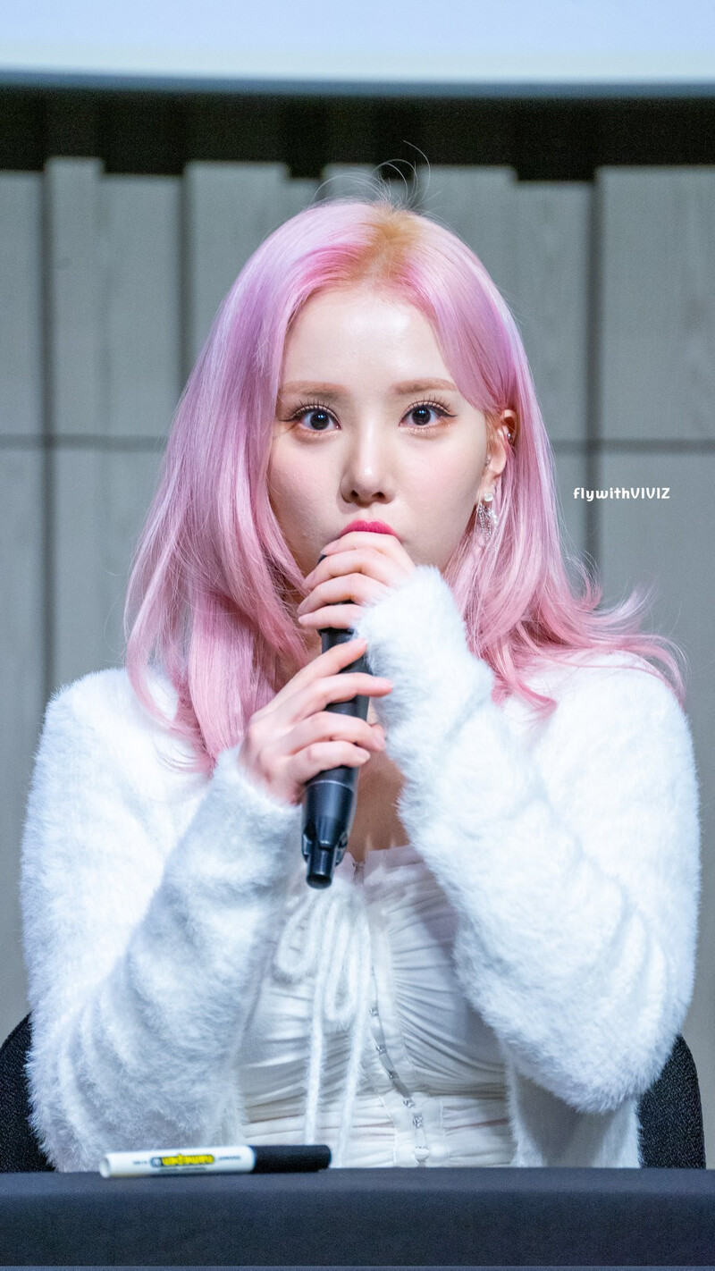 231224 VIVIZ Eunha - Soundwave Fansign documents 16