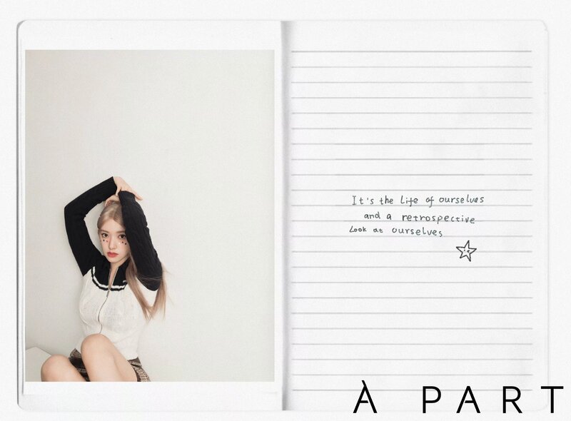 221014 WJSN Cheng Xiao for À PART magazine Autumn 2022 issue cover documents 20