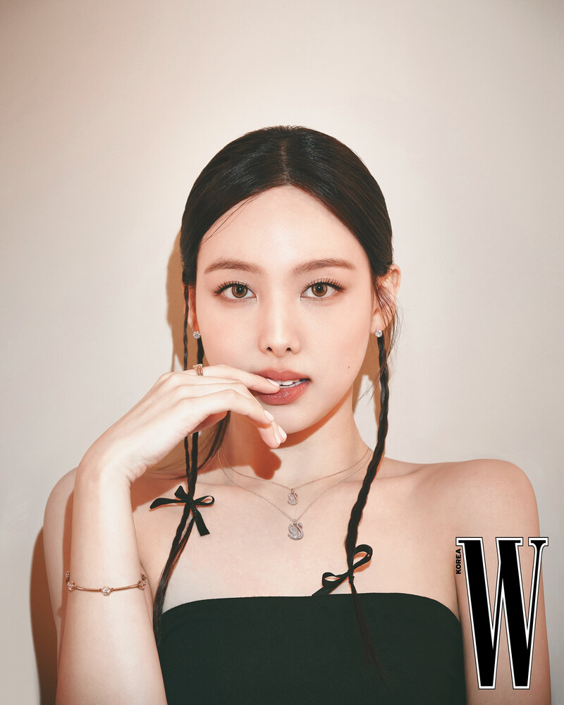 TWICE Nayeon x Swarovski for W Korea April 2023 Issue documents 3