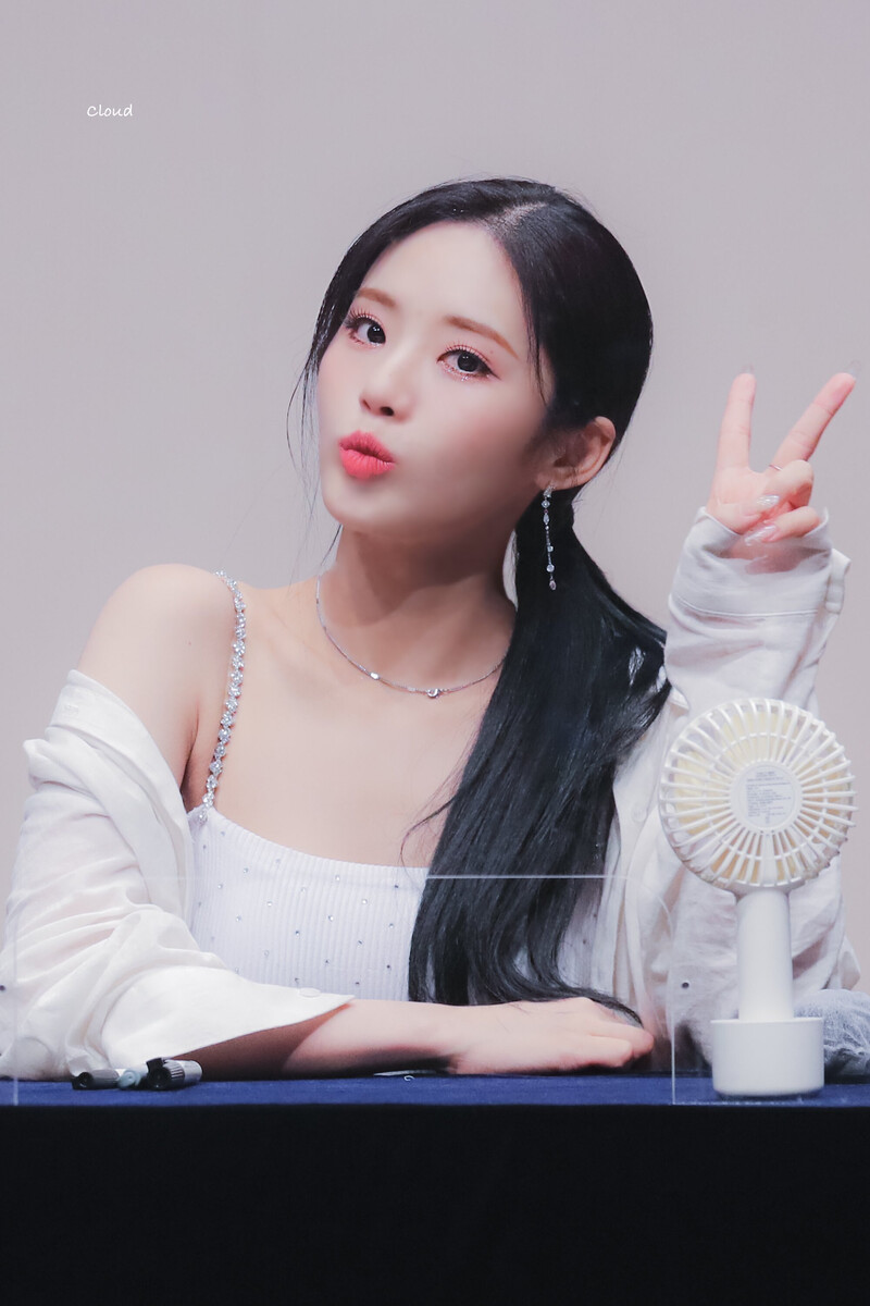 220715 fromis_9 Jiwon - M2U Fansign documents 1