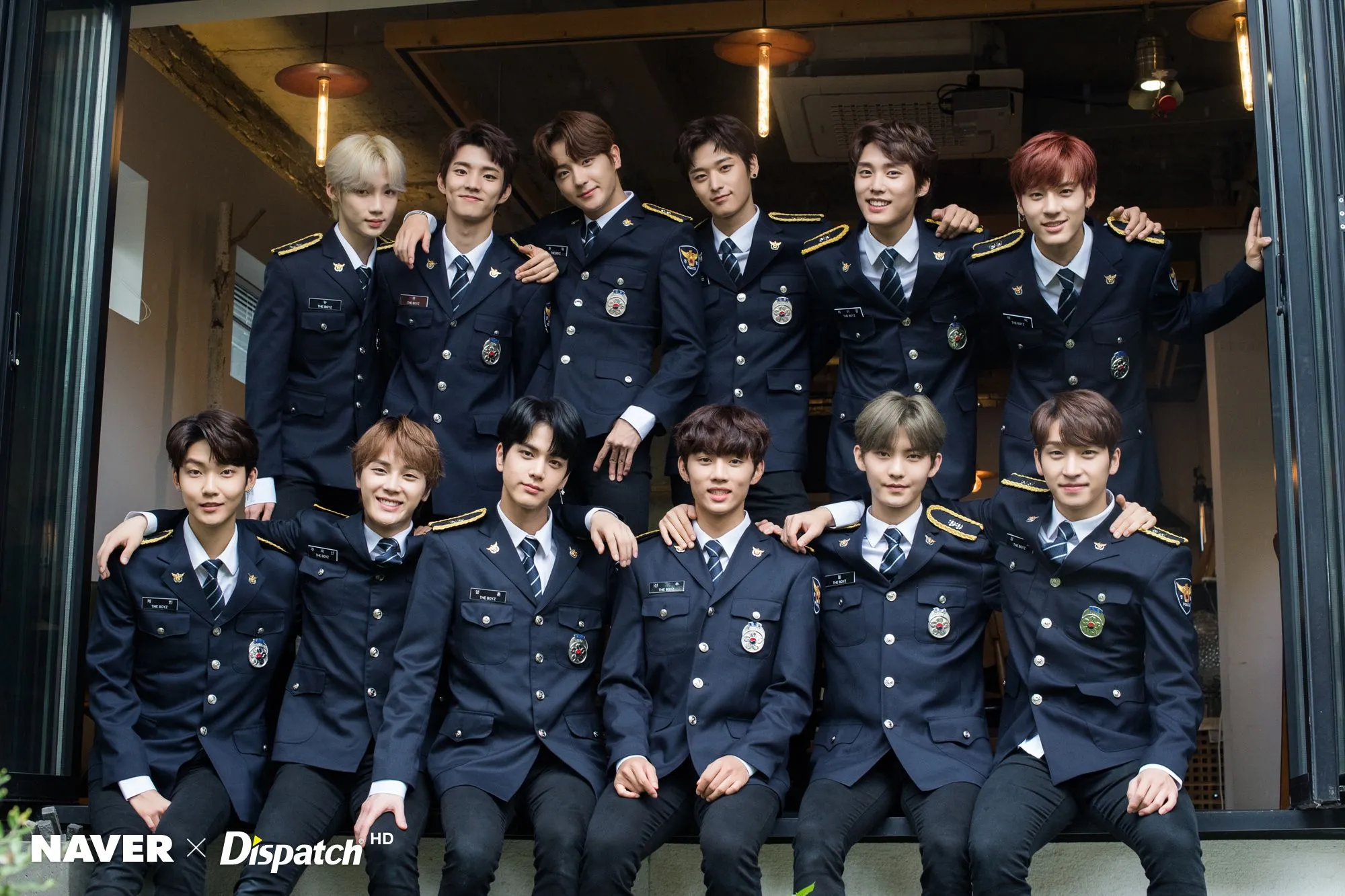 The Boyz 'Right Here' promotion photoshoot by Naver x Dispatch