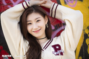 ITZY's Chaeryeong at Venice Beach, LA photoshoot by Naver x Dispatch