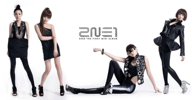 2NE1 1st mini album '2NE1' concept photos documents 1
