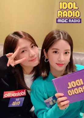 191024 Idol Radio twitter update with Apink CHORONG & HAYOUNG