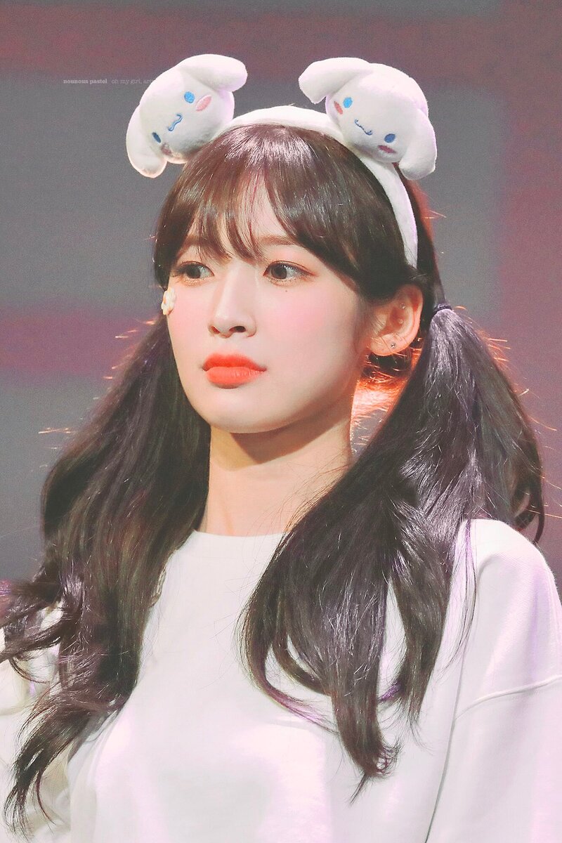 220430 Oh My Girl's Arin at 7th Anniversary Fanmeeting documents 9