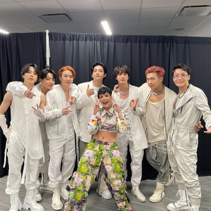 211202 Halsey Instagram Update with BTS