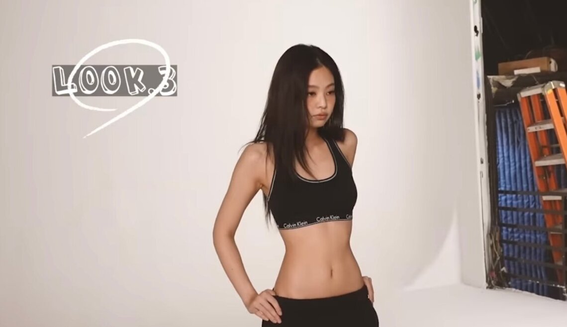 BLACKPINK Jennie's Unreal Body Proportions on Her Calvin Klein Photoshoots  Left Korean Netizens Speechless