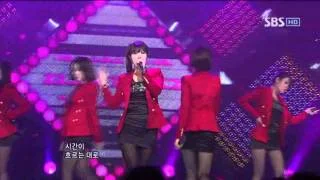 SeeYa, Davichi, T-Ara - Wonder women @ SBS Inkigayo 인기가요 100124