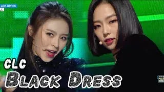 [Comeback Stage] CLC - BLACK DRESS, 씨엘씨 - 블랙드레스 Show Music core 20180224