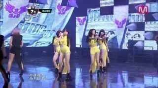 걸스데이_여자 대통령 (Female President by Girl's Day of Mcountdown 2013.7.11)