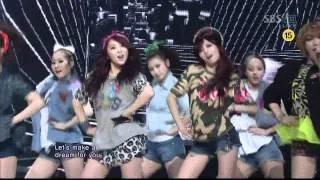 4minute [Dream Racer] @SBS Inkigayo 인기가요 20120415