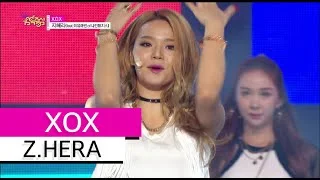 [HOT] Z.HERA - XOX, 지헤라(feat. 이유애린 of 나인뮤지스) - 엑스오엑스, Show Music core 20150725
