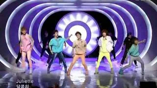 SHINee - Juliet + Talk to you @ SBS Inkigayo 인기가요 090607