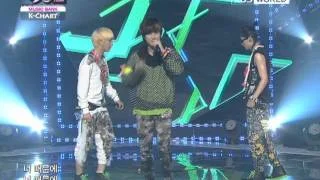 [Music Bank K-Chart] Beautiful Target - B1A4 (2011.09.16)