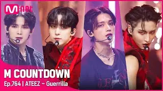 [ATEEZ - Guerrilla] Comeback Stage | #엠카운트다운 EP.764 | Mnet 220804 방송